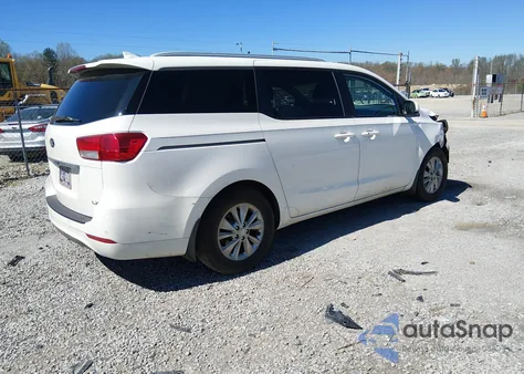 2017 Kia Sedona Lx z USA, uszkodzony, nr VIN KNDMB5C12H6305313